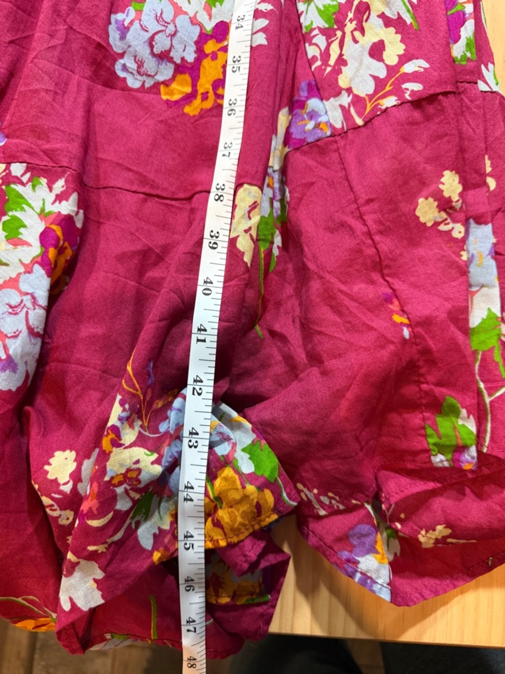 Free People Berry Floral Scoop-Neck Midi Dress B4 - Picture 3 of 11